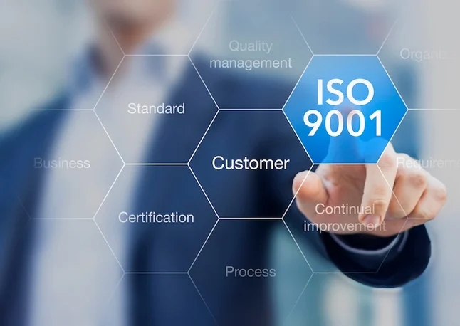 ISO 9001 Quality Management System Certified